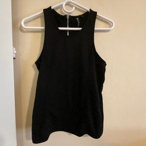Black Sleeveless Shirt